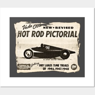 Vintage racing sign-Hot rod Posters and Art